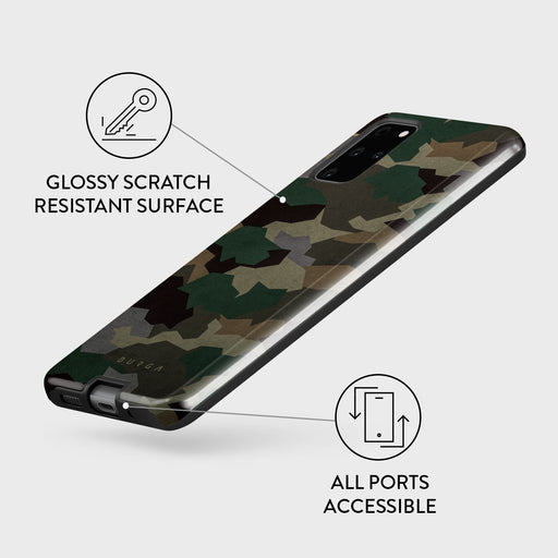 Tropical Green Camo - Samsung Galaxy S20 Plus 4G / 5G Case 7