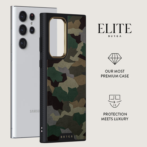 Tropical Green Camo - Samsung Galaxy S23 Ultra Case 10