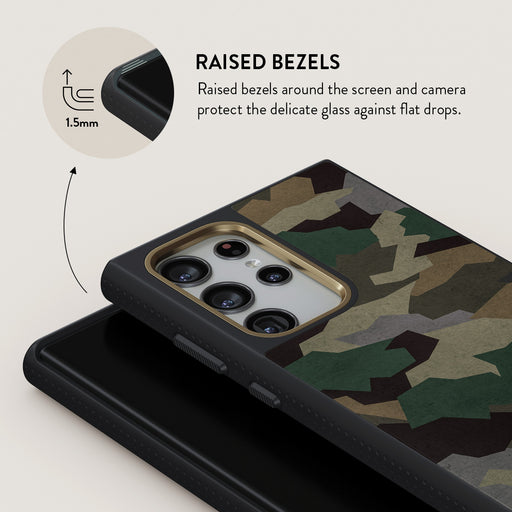 Tropical Green Camo - Samsung Galaxy S23 Ultra Case 12