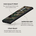 Tropical Green Camo - Samsung Galaxy S23 Ultra Case 13