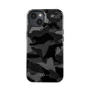 Night Black Camouflage - iPhone 14 Plus Case 5