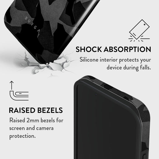 Night Black Camouflage - iPhone 14 Plus Case 8