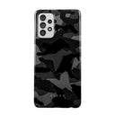 Night Black Camouflage - Samsung Galaxy A72 4G / 5G Case 1