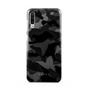 Night Black Camouflage - Samsung Galaxy A70 Case