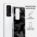 Night Black Camouflage - Huawei P40 Pro Plus Case 2