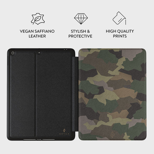 Tropical Green Camo - iPad 10.2 (9th/8th/7th Gen) Case 3