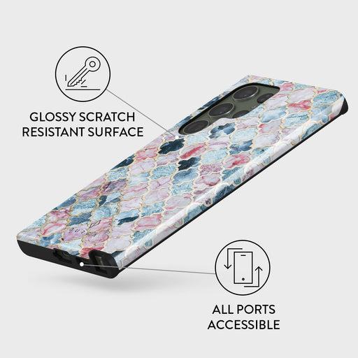 Pink Beach - Mosaic Samsung Galaxy S23 Ultra Case 7