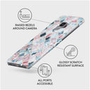 Pink Beach - Mosaic Samsung Galaxy S9 Case 3