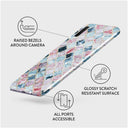Pink Beach - Mosaic Samsung Galaxy A70 Case 3