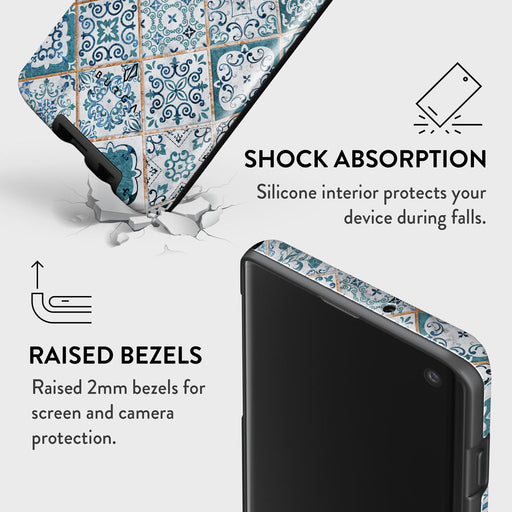 Tropical Oasis - Ornament Samsung Galaxy S10 4G Case 8