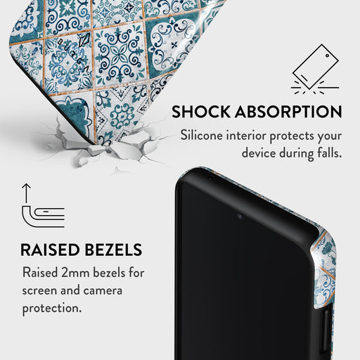 Tropical Oasis - Ornament Samsung Galaxy A22 5G Case 4