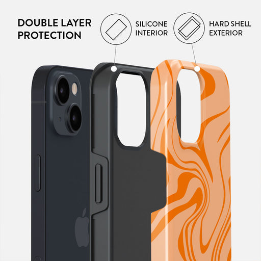 High Vibrations - Color Swirl iPhone 14 Case 6