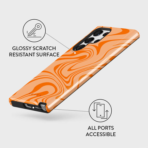 High Vibrations - Color Swirl Samsung Galaxy S22 Ultra Case 7