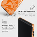High Vibrations - Color Swirl Samsung Galaxy S22 Ultra Case 8