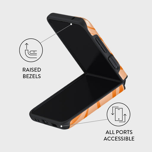High Vibrations - Color Swirl Samsung Galaxy Z Flip 4 Case 9