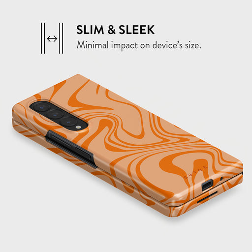 High Vibrations - Color Swirl Samsung Galaxy Z Fold 3 Case 4