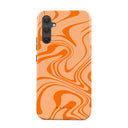 High Vibrations - Color Swirl Samsung Galaxy A34 Case 1