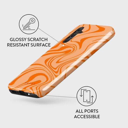 High Vibrations - Color Swirl Samsung Galaxy A34 Case 3
