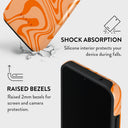 High Vibrations - Color Swirl Samsung Galaxy A34 Case 4