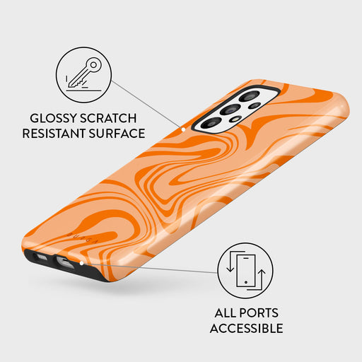High Vibrations - Color Swirl Samsung Galaxy A33 Case 3