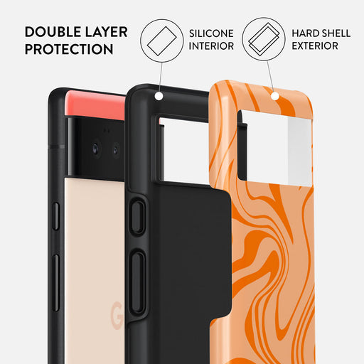 High Vibrations - Color Swirl Google Pixel 6 Pro Case 2