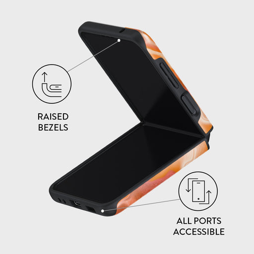 Retro Glow - Samsung Galaxy Z Flip 3 Case 3