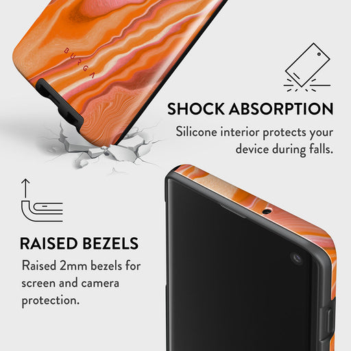 Retro Glow - Samsung Galaxy S10 4G Case 8