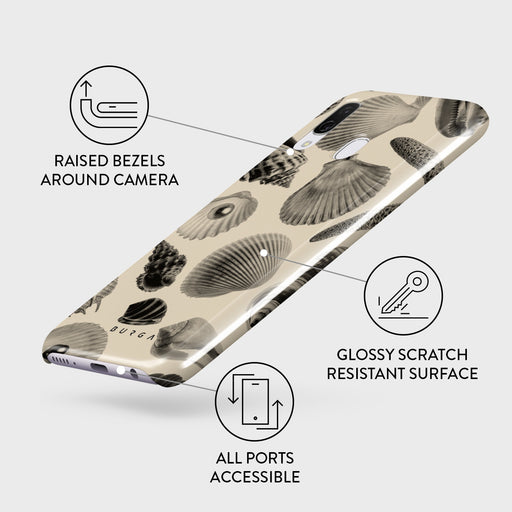 Shell Mosaic - Samsung Galaxy A40 Case 3