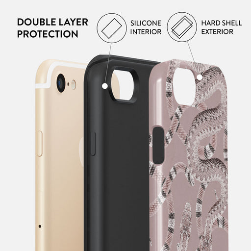 Poolside Glam - Snakes iPhone SE (2020) Case 6