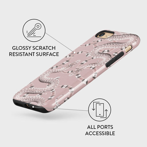 Poolside Glam - Snakes iPhone SE (2020) Case 7