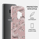 Poolside Glam - Snakes Samsung Galaxy S9 Case 2