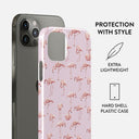 Nostalgic Pink - Flamingos iPhone 12 Pro Max Case 2