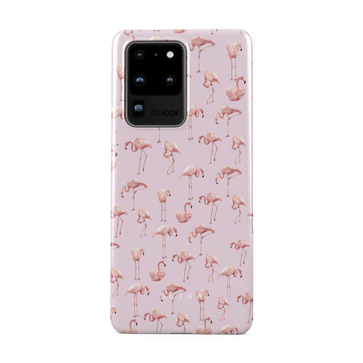 Nostalgic Pink - Flamingos Samsung Galaxy S20 Ultra 4G / 5G Case 1