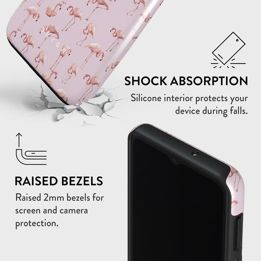 Nostalgic Pink - Flamingos Samsung Galaxy A13 4G Case 4