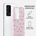 Nostalgic Pink - Flamingos Huawei P40 Pro Plus Case 2