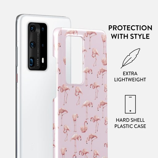 Nostalgic Pink - Flamingos Huawei P40 Pro Plus Case 2