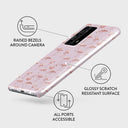 Nostalgic Pink - Flamingos Huawei P40 Pro Plus Case 3