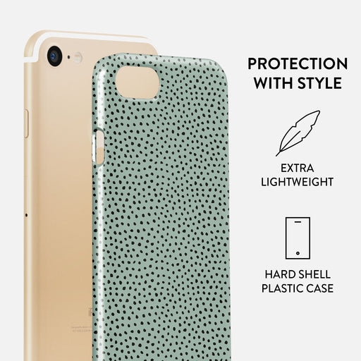 Mint Gelato - Dots iPhone SE (2020) Case 2