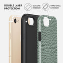 Mint Gelato - Dots iPhone SE (2020) Case 6