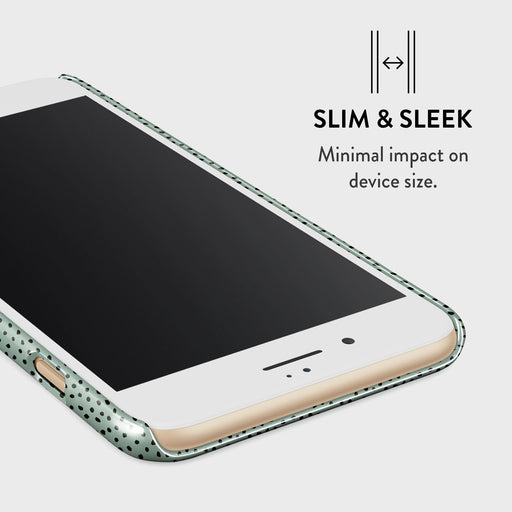 Mint Gelato - Dots iPhone SE (2020) Case 4