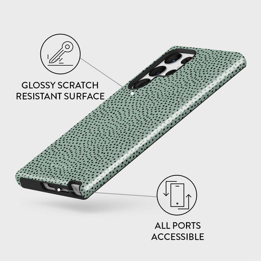 Mint Gelato - Dots Samsung Galaxy S22 Ultra Case 7