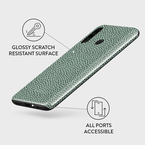 Mint Gelato - Dots Huawei P30 Lite Case 7
