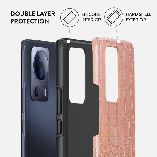Pink Croco - Xiaomi 13 Lite Case 2