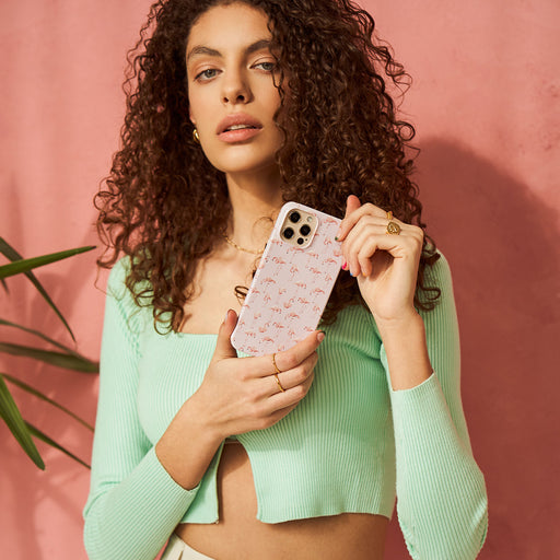 Nostalgic Pink - Flamingos Huawei P40 Case 6