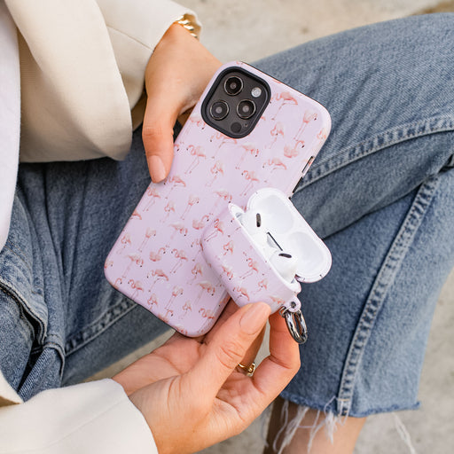 Nostalgic Pink - Flamingos Huawei P40 Case 7