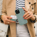Mint Gelato - Dots iPhone SE (2020) Case 14