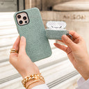 Mint Gelato - Dots iPhone SE (2020) Case 15