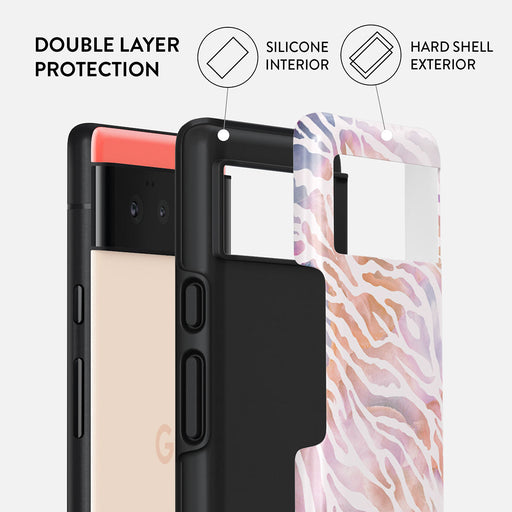 Sultry July - Zebra Google Pixel 6a Case 2