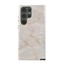 Vanilla Sand - Marble Samsung Galaxy S23 Ultra Case 5
