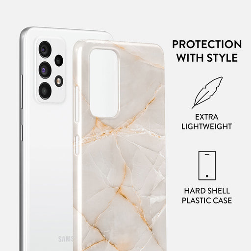 Vanilla Sand - Marble Samsung Galaxy A52 / A52S 4G / 5G Case 2